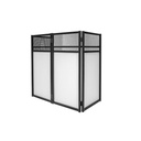 HEADLINER Huntington Portable DJ Booth (Includes white+black Scrim and Bag)