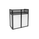 HEADLINER Huntington Portable DJ Booth (Includes white+black Scrim and Bag)