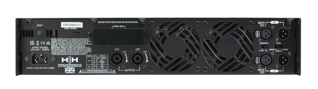 HH M-SERIES Amplificateur 2600D