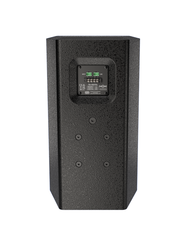 HH TESSEN INSTALL Enceinte passive W8PRO-BK