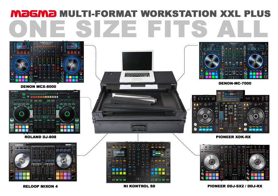 MAGMA Multi-Format Workstation XXL PLUS (bk/bk)