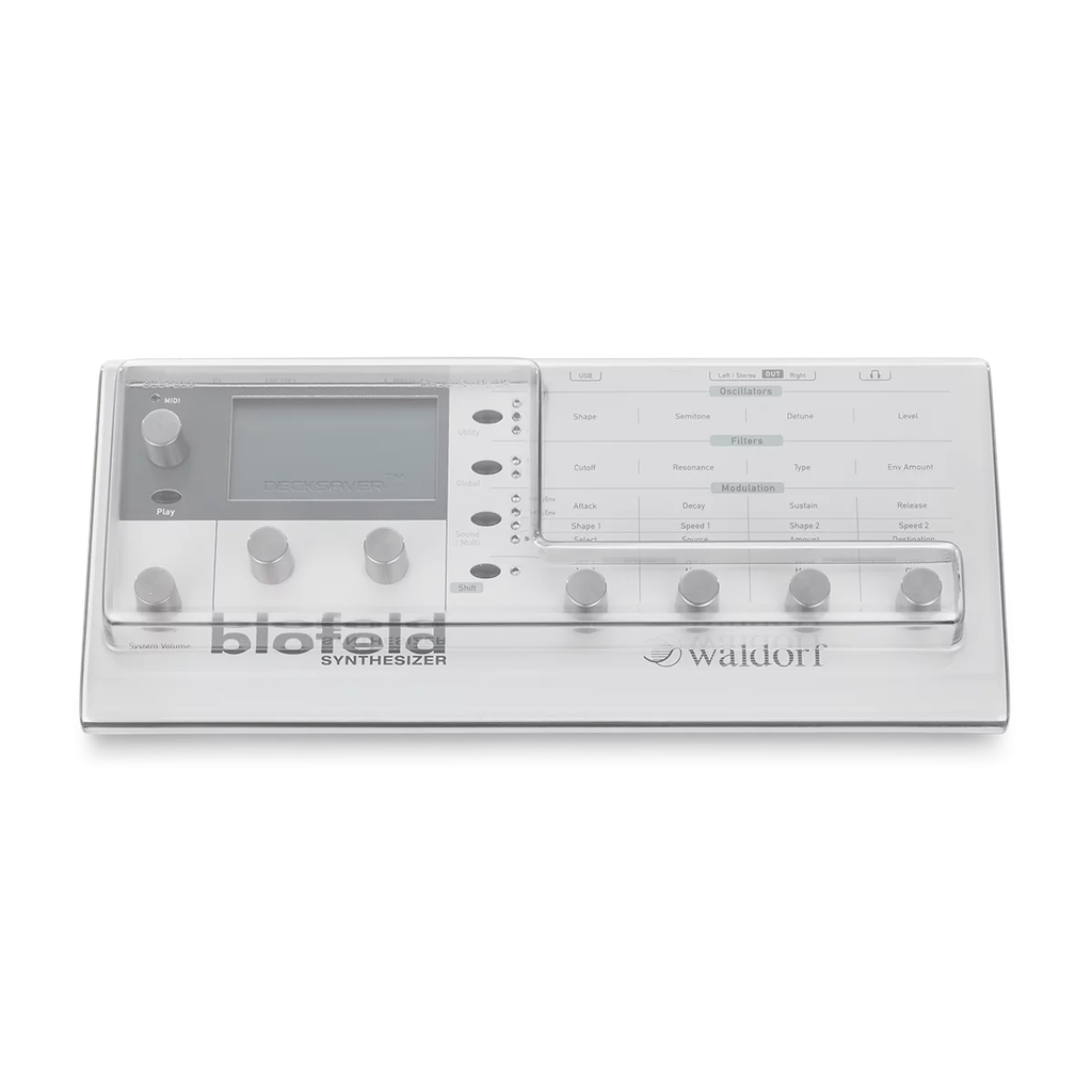 DECKSAVER Waldorf Blofeld Desktop/ Pulse 2 Desktop cover