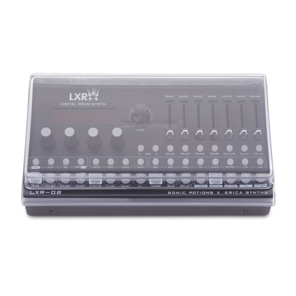 Decksaver Erica Synths DB-01 and LXR-02 Cover (Fits DB-01 & LXR-02)