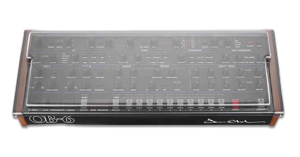 DECKSAVER Sequential - Dave Smith Instruments OB-6 Desktop cover (SOFT fit)