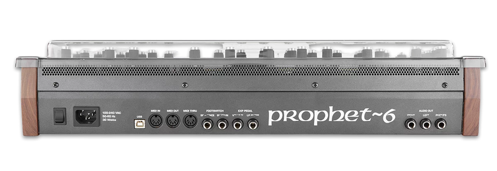 DECKSAVER Sequential - Dave Smith Instruments Prophet 6 Desktop cover (SOFT fit)