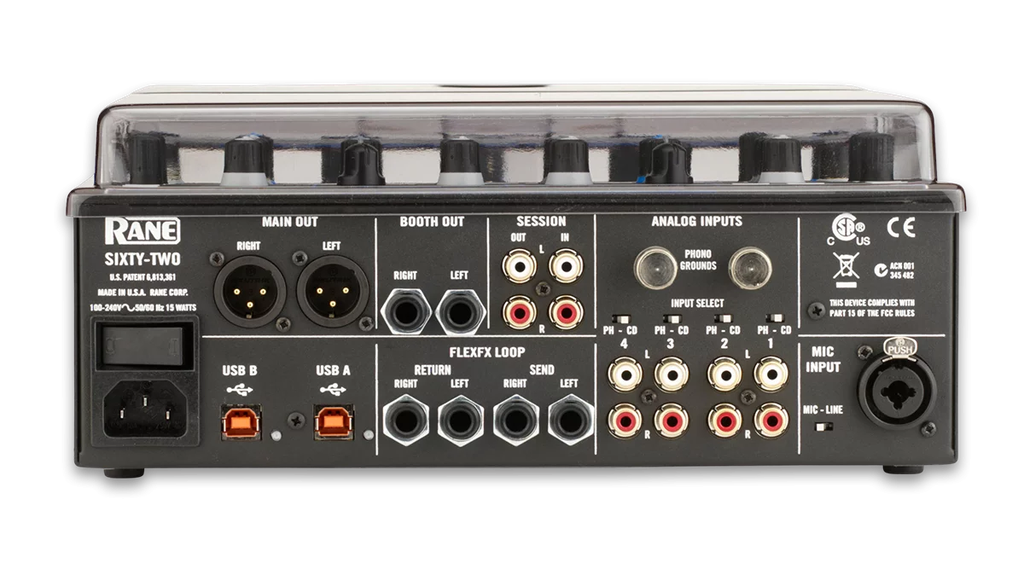 DECKSAVER Rane Sixty-two cover #