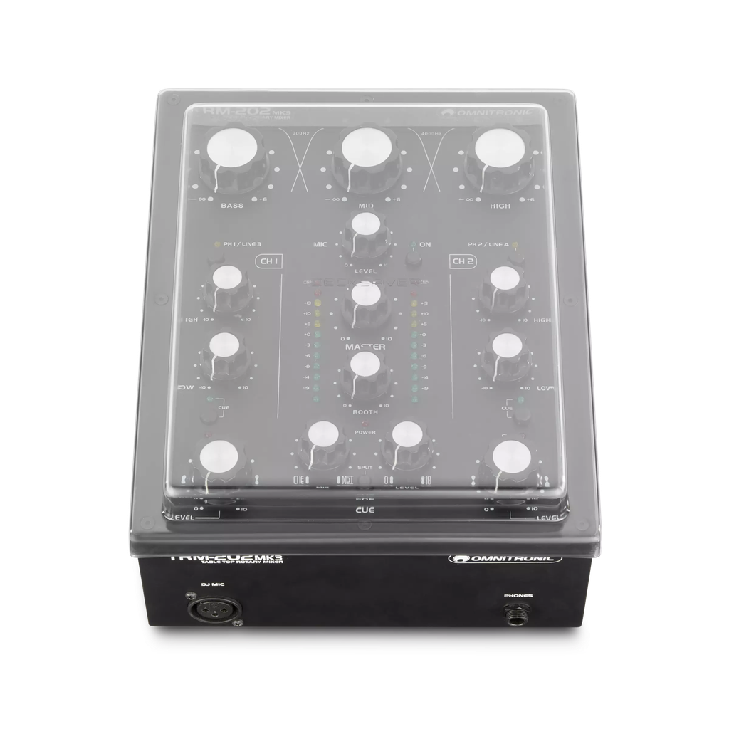 DECKSAVER Omnitronic TRM-202 cover