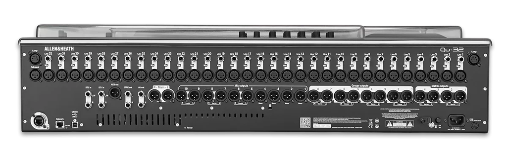 DECKSAVER Pro Allen & Heath QU32 cover