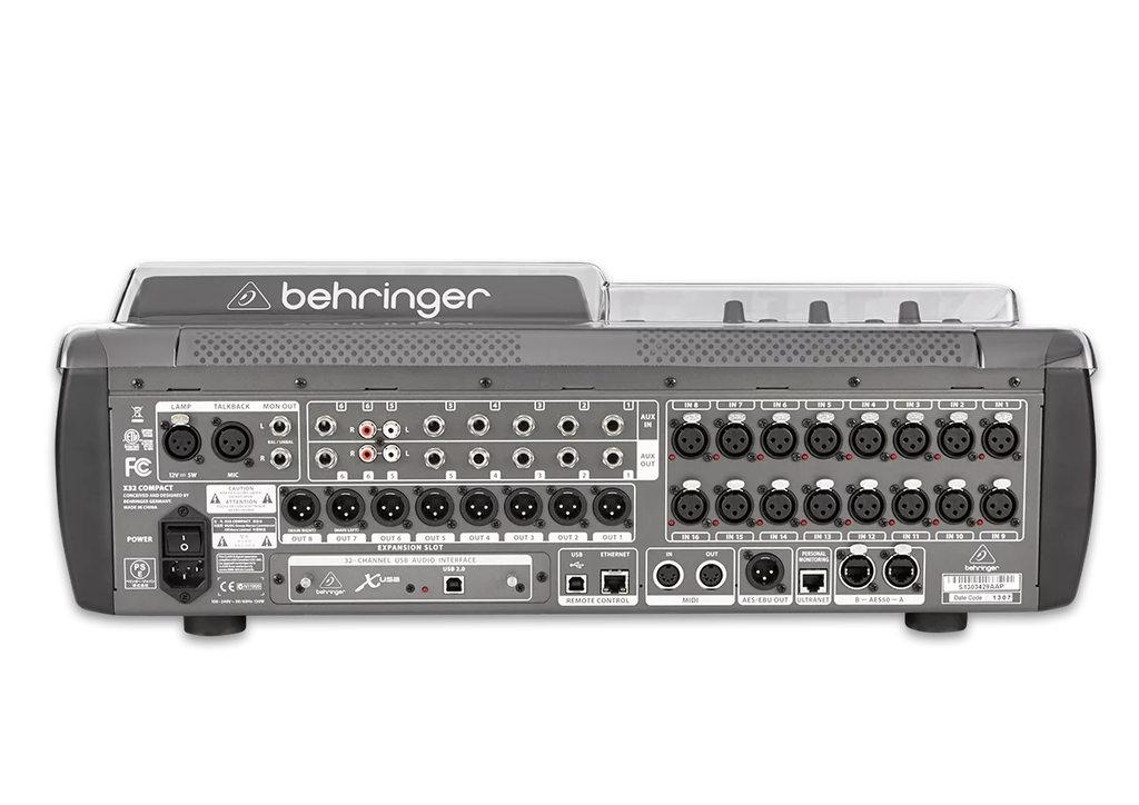 DECKSAVER Behringer Pro X32 Compact cover