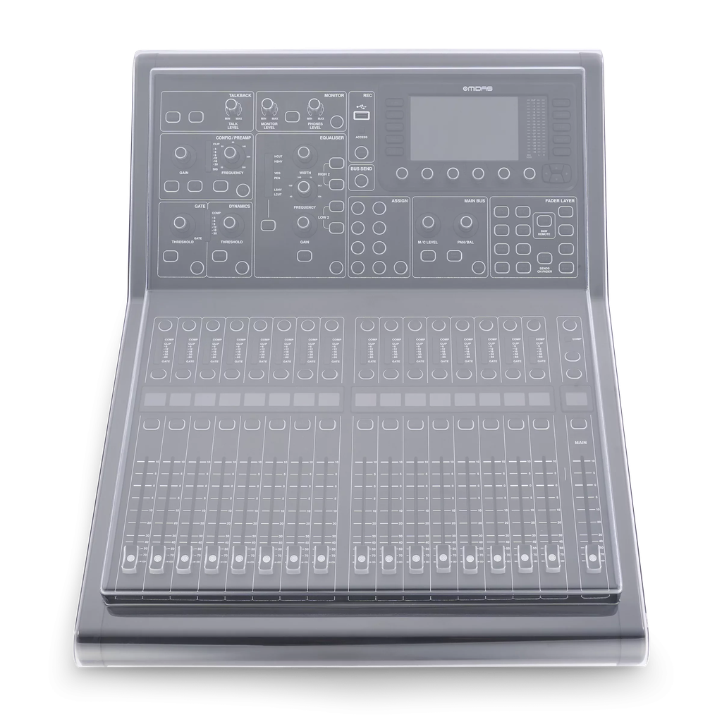 DECKSAVER Midas M32R M32R Live Cover (Fits M32R & M32R Live)