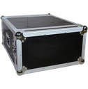 TRITON BLUE Flightcase 19" rack format with 6 units 7110006