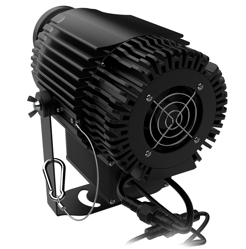 TRITON BLUE LED rotating gobo spotlight PG60R1IP