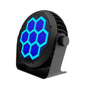 TRITON BLUE Projecteur PAR LED Q-PI0712