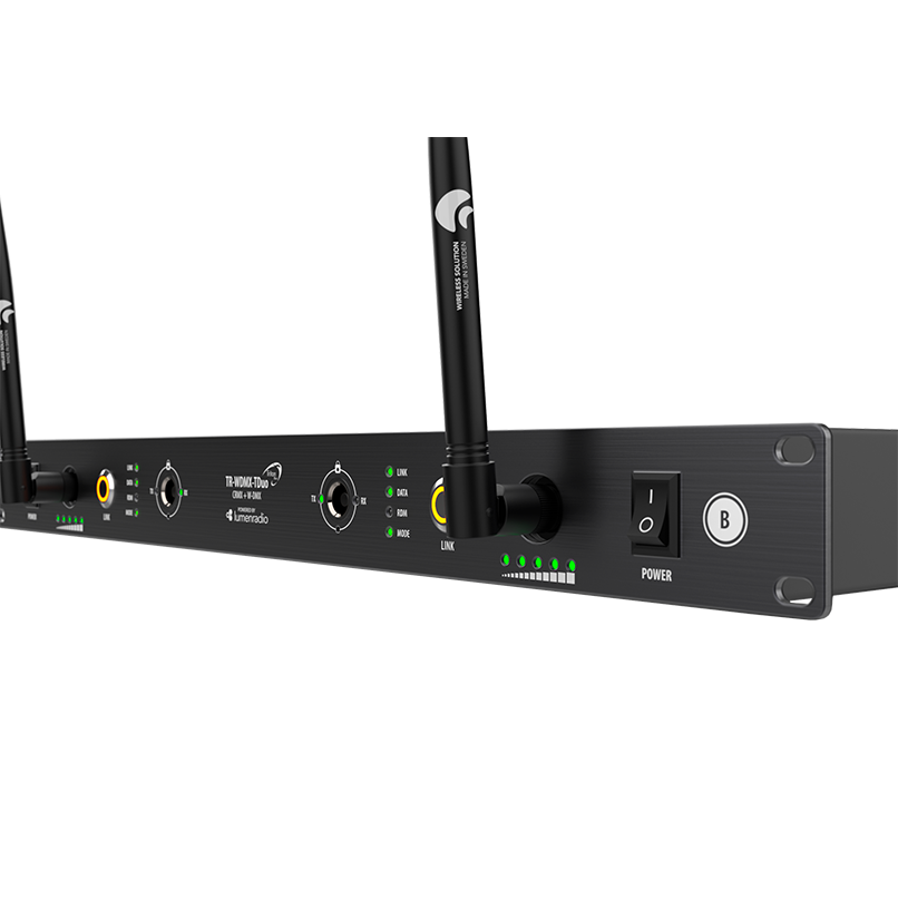 TRITON BLUE Wireless DMX Transceiver 2-channel Rack format LR100-DMX-TDUO
