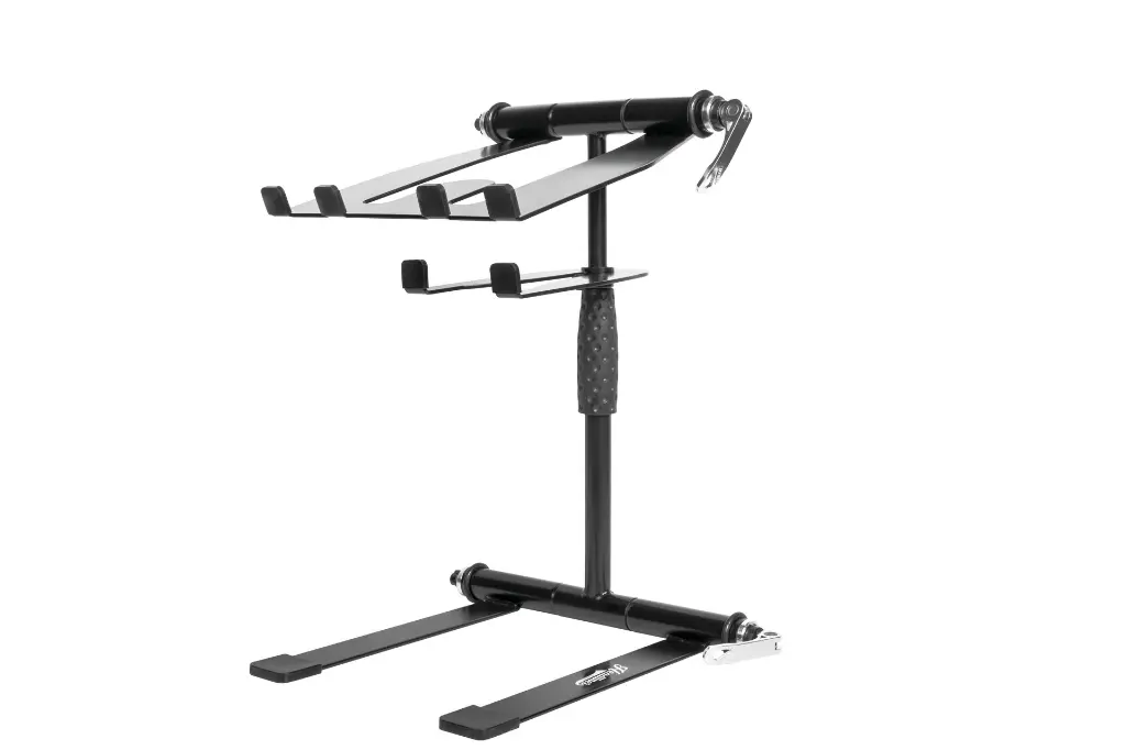Headliner Digistand Pro Laptop Stand Black Angle 1.webp