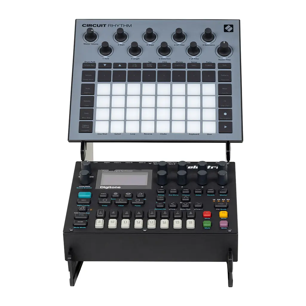 HEADLINER 2-Tier Desktop Synth Stand#