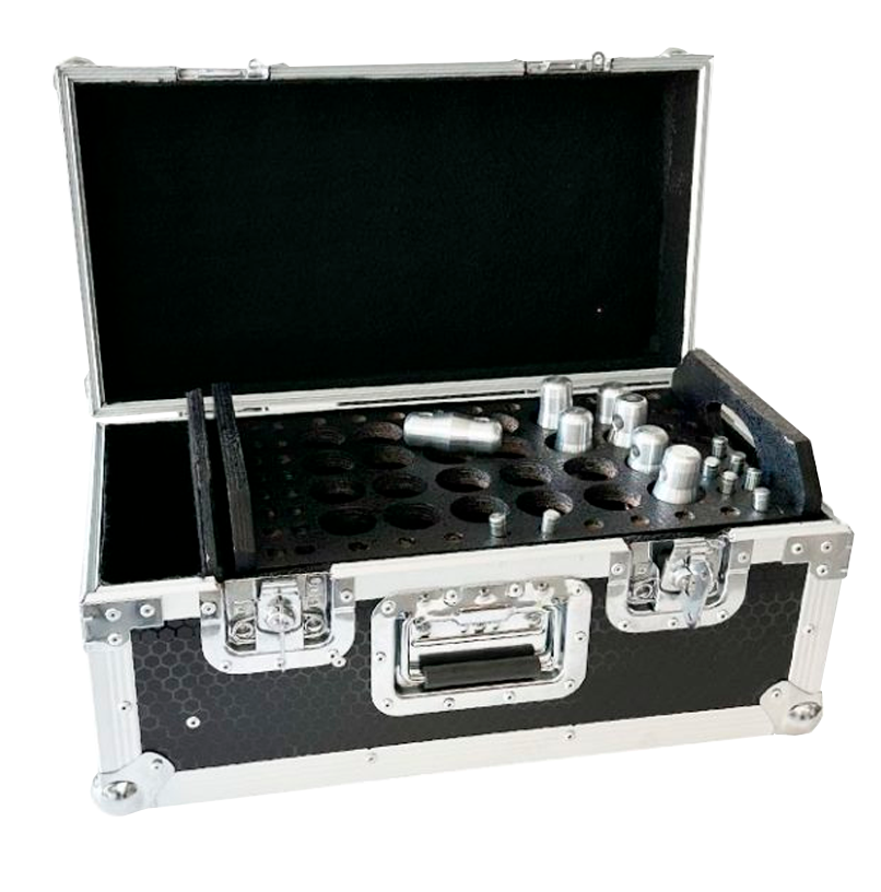 TRITON BLUE Suitcase for transporting conical parts and truss pins 70100601
