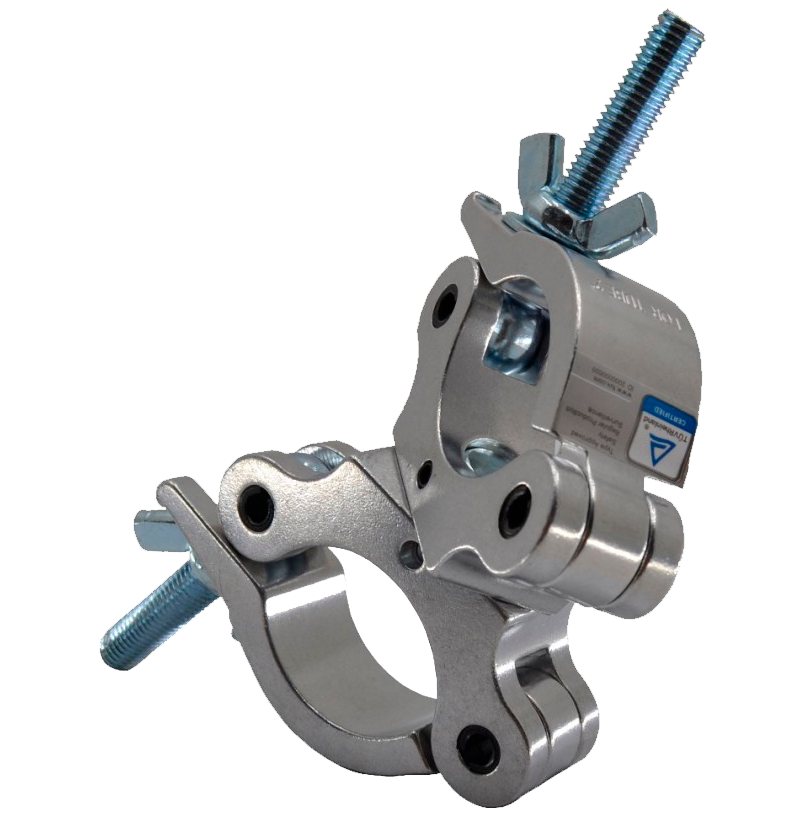 TRITON BLUE Aluminium double clamp for tubes 008-2773