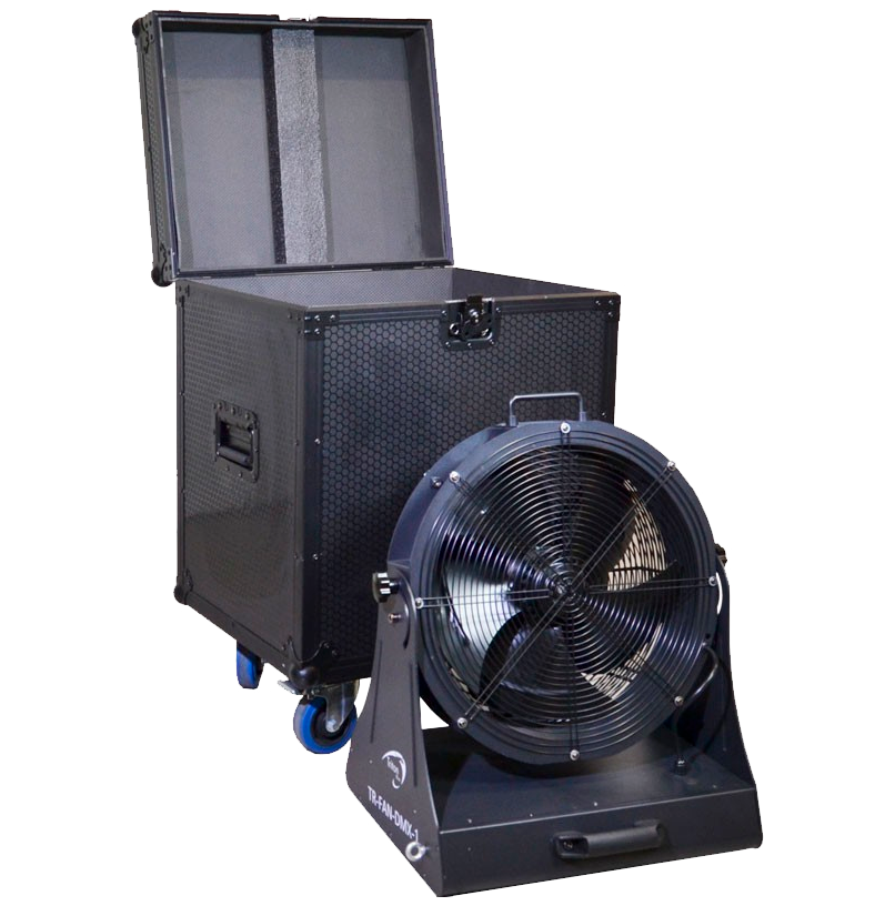 TRITON BLUE Flightcase TR-FAN-DMX-FLY
