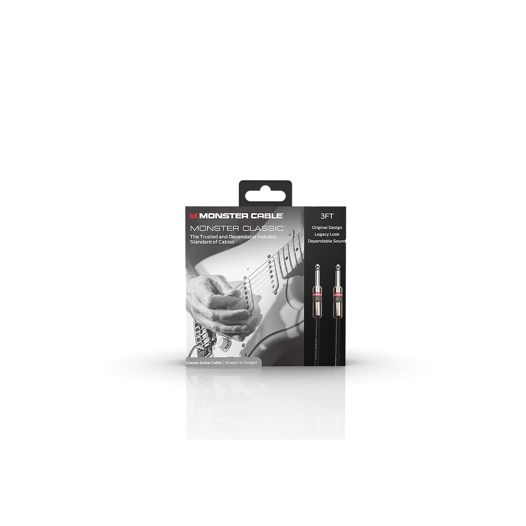 Monster® Prolink Monster Classic™ Instrument Cable - Straight to Straight