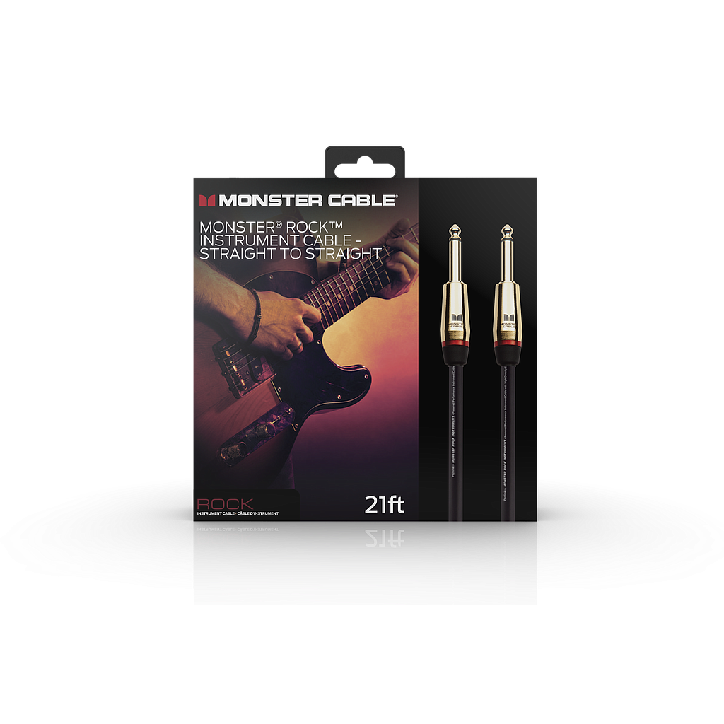 Monster® Prolink Rock Instrument Cable - Straight to Straight