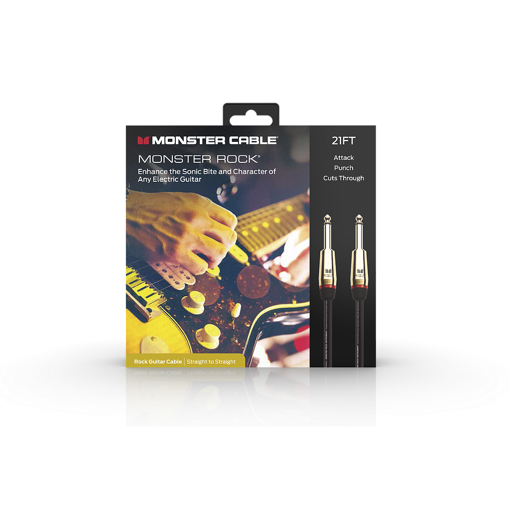 Monster® Prolink Rock Instrument Cable - Straight to Straight