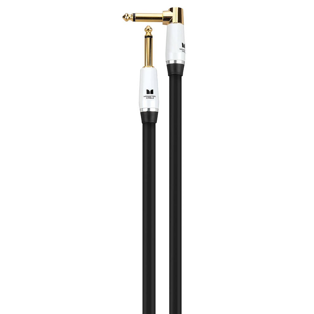 Monster® Prolink Studio Pro 2000 Instrument Cable - Jack Mâle vers Jack Mâle Coudé 6,40m