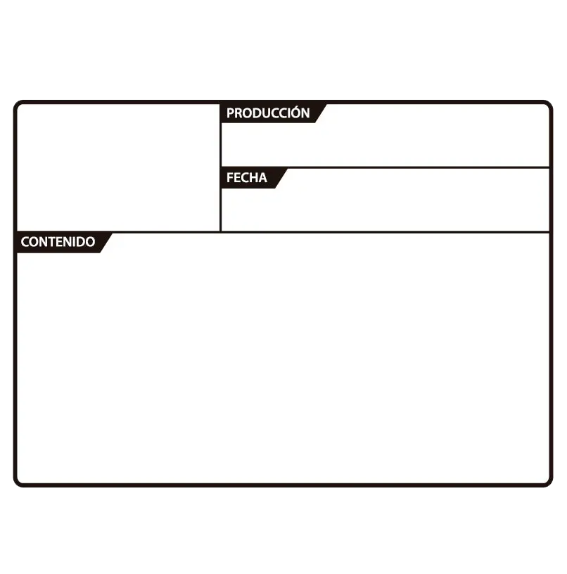 Triton Blue Etiquette adhesive 117 x 127