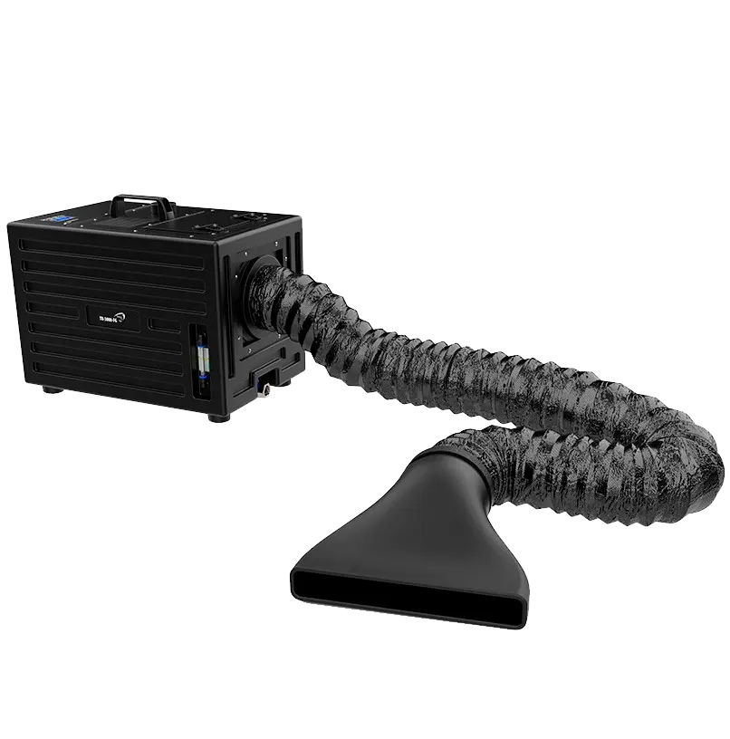 TRITON BLUE Machine compacte à basse fumée de 1500W TR-1500-LF
