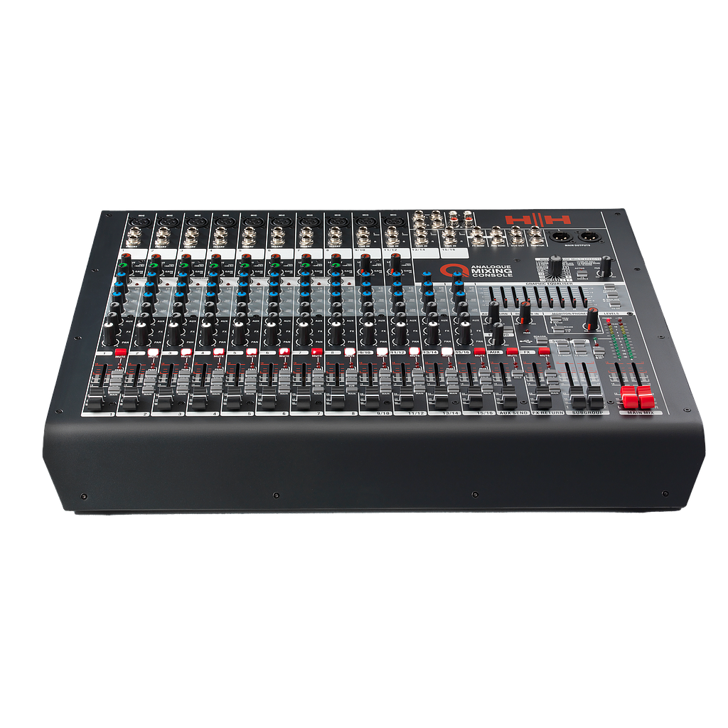 HH Console de mixage analogique Q16FX