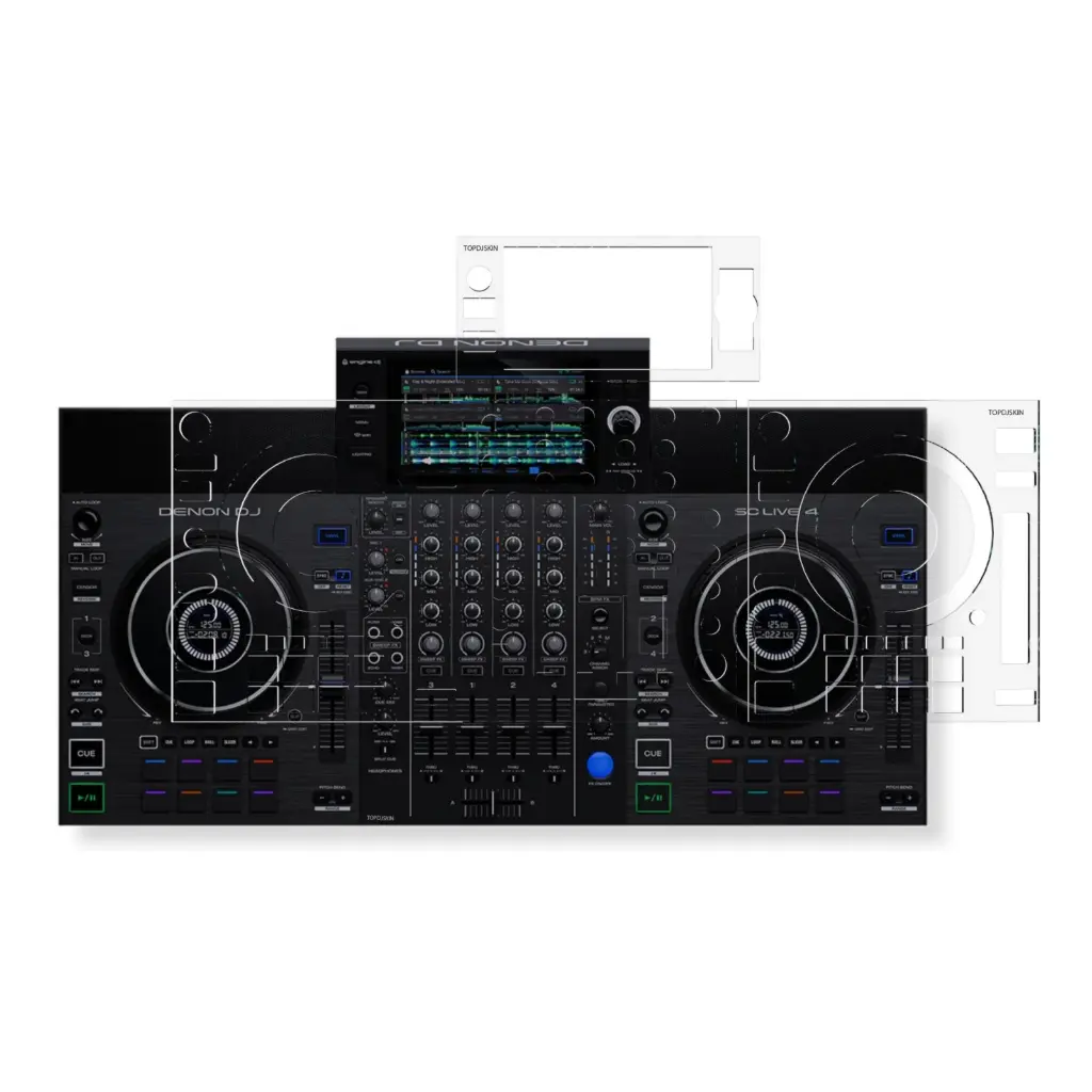 TOPDJSKIN DENON SC LIVE 4