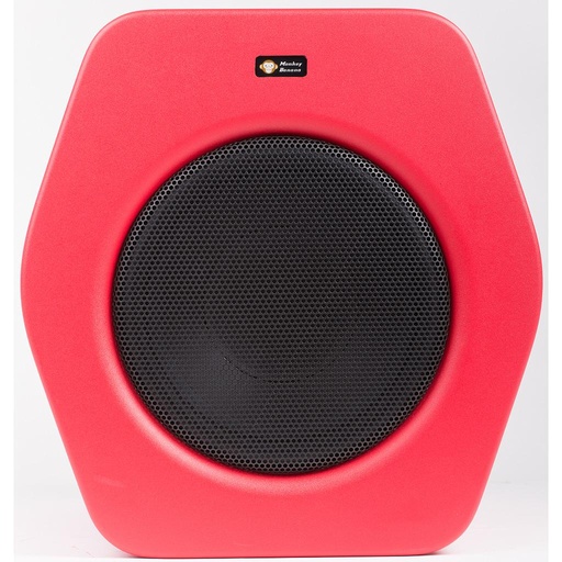 [230091] Monkey Banana Turbo 10s - Subwoofer actif Couleur: Rouge
