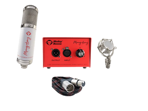 [230831] Monkey Banana Mangabey, microphone condensateur à lampe Couleur: Blanc