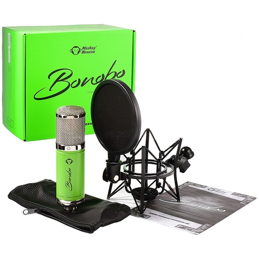 [231098] Monkey Banana Bonobo, micro à condensateur large membrane Couleur: Vert