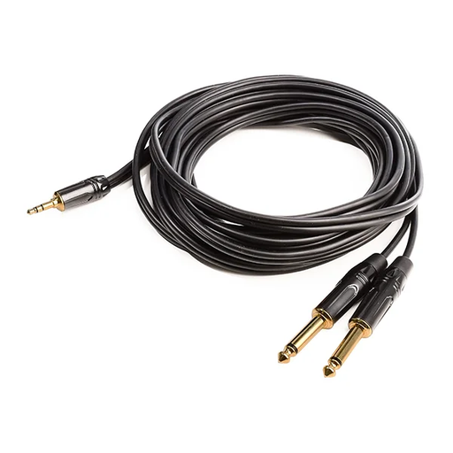 [231210] Monkey Banana Solid Link Cable - 2 x Jack 6,3mm mono / 3,5mm Jack stereo Longeur: 300 cm