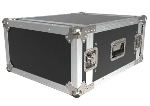 [10286954] TRITON BLUE Flightcase 19" rack format with 6 units 7110006
