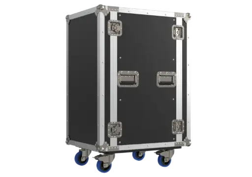 [10286957] TRITON BLUE Flightcase 19" rack format with 20 units 7110020