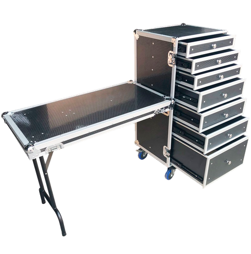 [10286973] TRITON BLUE Multi-purpose flight case with 7 drawers 7110037