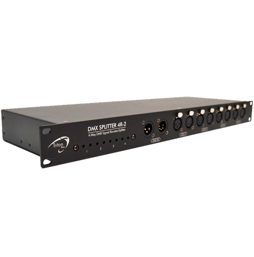 [10286982] TRITON BLUE DMX splitter, amplifier and distributor DMX4R-2