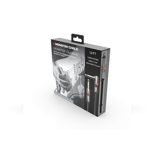 [600497-00] Monster® Prolink Monster Classic™ Instrument Cable - Right Angle to Straight