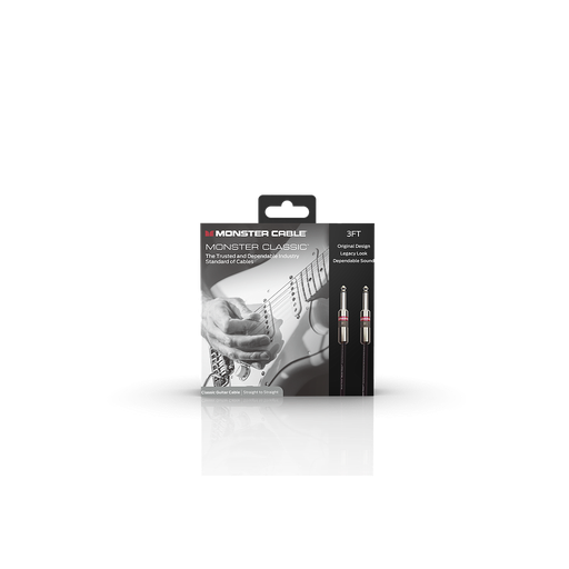 [600642-00] Monster® Prolink Monster Classic™ Instrument Cable - Jack Mâle vers Jack Mâle 0,91m