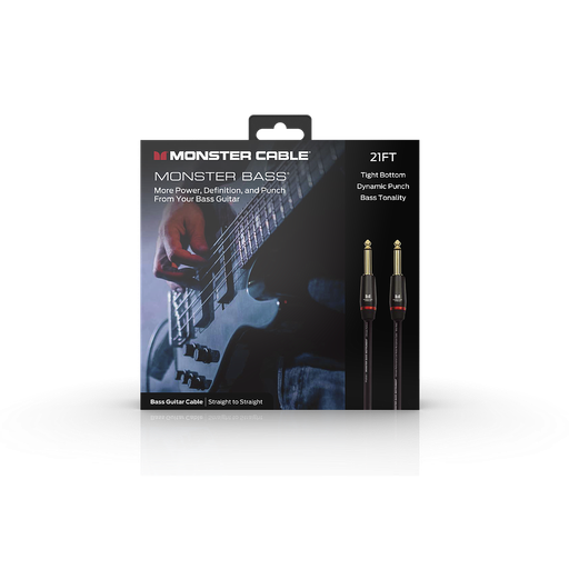 [600550-00] Monster® Prolink Monster Bass® Instrument Cable - Straight to Straight