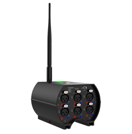 [10300446] TRITON BLUE Wireless DMX Splitter 6 Outputs