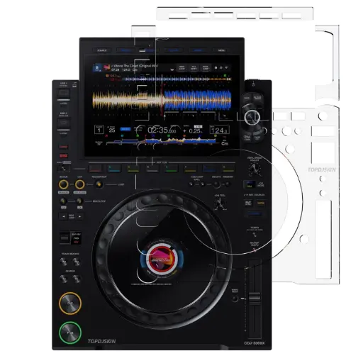 [TOPDJ3000X] TOPDJSKIN ALPHA TETHA CDJ 3000X