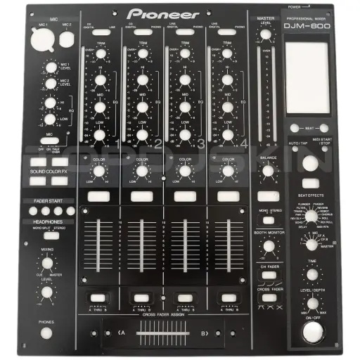 [TOPDJM800FP] TOPDJSKIN DJM 800 [FACEPLATE]