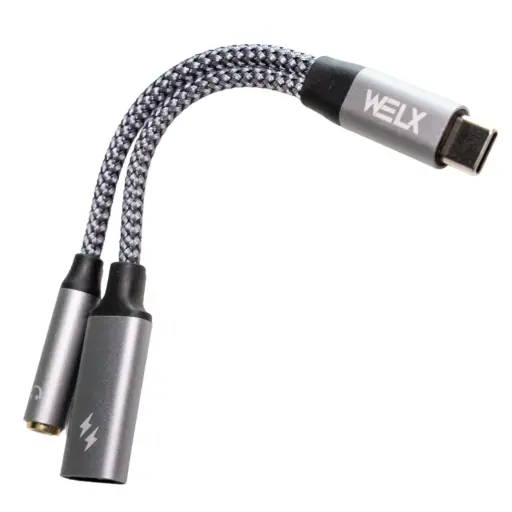[WLXC3] WELX C3 -  USB C - 3.5mm / Power Black