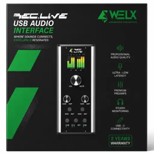 [WELXRECLIVE] WELX REC.LIVE USB INTERFACE
